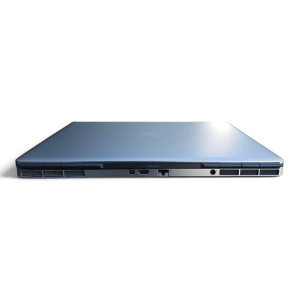 The Computer Market Dell Precision 7760 mobile workstation showing the rear port layout and metallic silver finish.