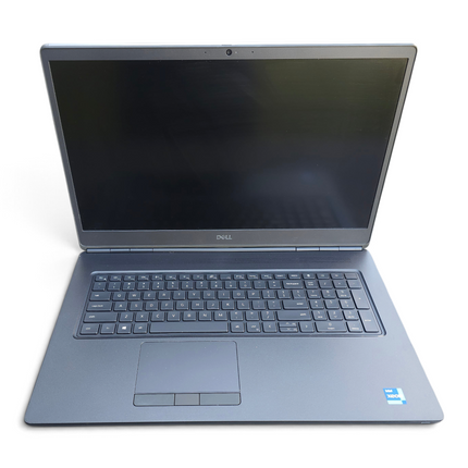 The Computer Market refurbished Dell Precision 7760 17.3-inch mobile workstation laptop with black chassis