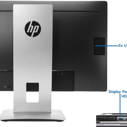 HP EliteDisplay E222 21.5-Inch Full HD IPS Monitor (HDMI/DP/VGA)