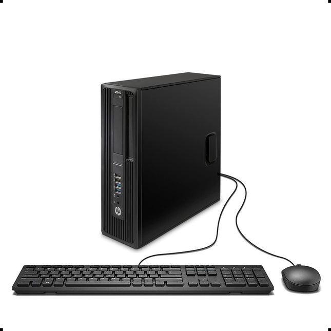 HP Z240 SFF Workstation i5-6500 8GB 256GB SSD Desktop PC Win 10 Pro