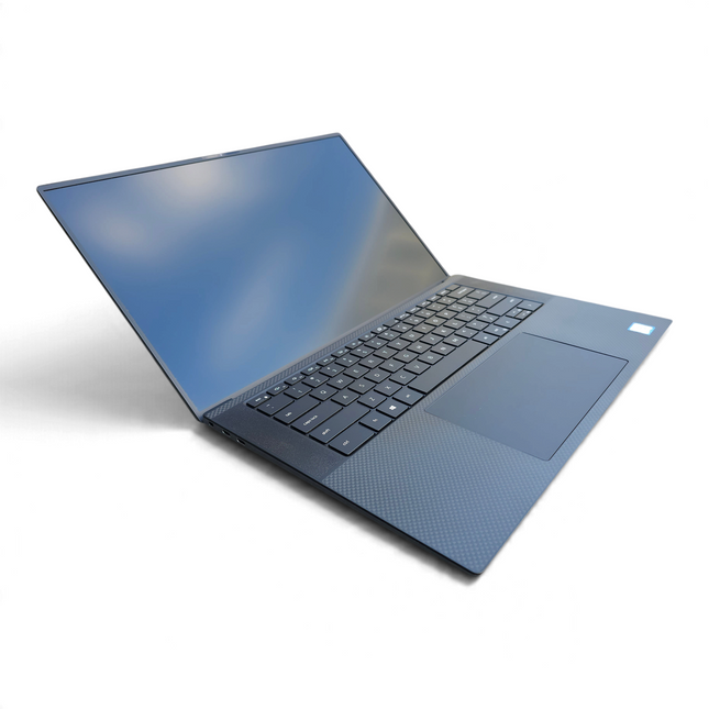 The Computer Market refurbished Dell Precision 5550 15.6-inch laptop in black with a sleek, thin-bezel display.