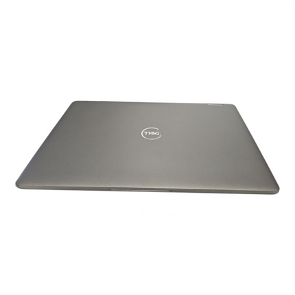 The Computer Market Dell Latitude 5320 laptop in grey, shown closed from a top-down angle on a white surface.